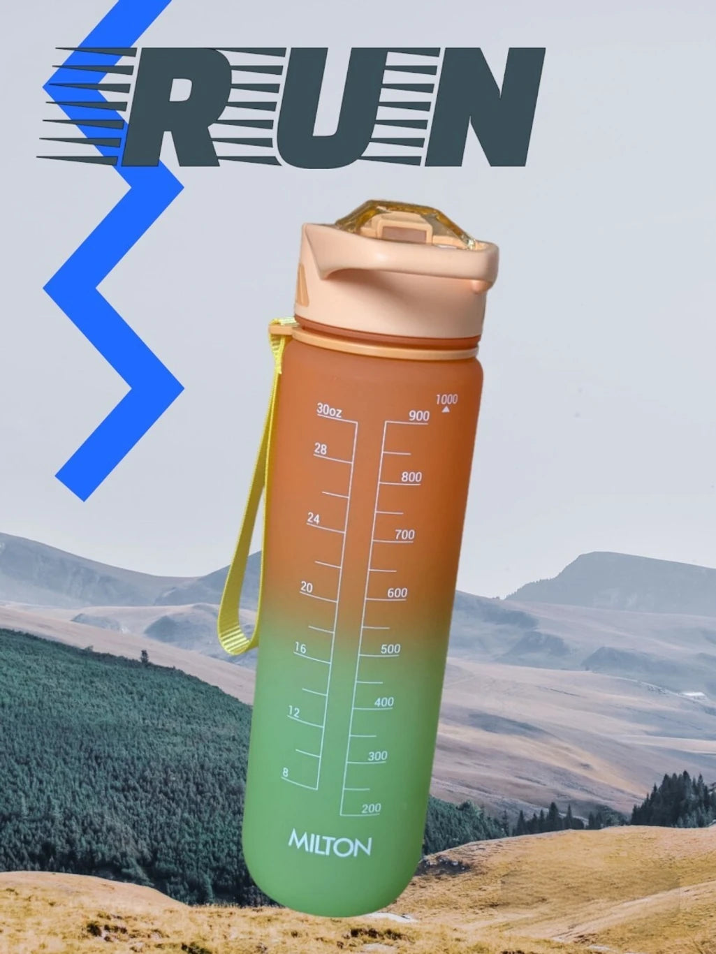 MILTON X'Tream Water Bottle with Straw