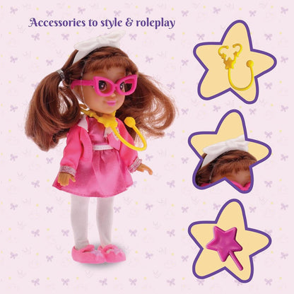 Li'L Diva Doctor Cassie Doll - 6 Inch