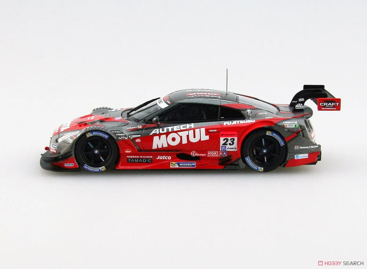 Cocoland Toys Ebbro MOTUL AUTECH GT-R SUPER GT500 2014 No.23 Champion side profile