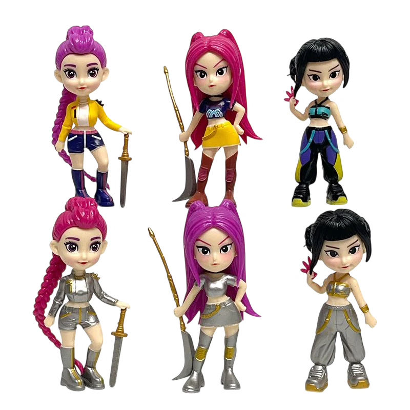 1 K-Pop figura secreta Blind Box demon Hunters Guerreras Kpop