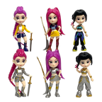 1 K-Pop figura secreta Blind Box demon Hunters Guerreras Kpop