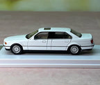 DCM 1:64 White 1996-98 E38 L7 728il Luxury Sedan Model Diecast Metal Car New
