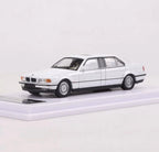 DCM 1:64 White 1996-98 E38 L7 728il Luxury Sedan Model Diecast Metal Car New