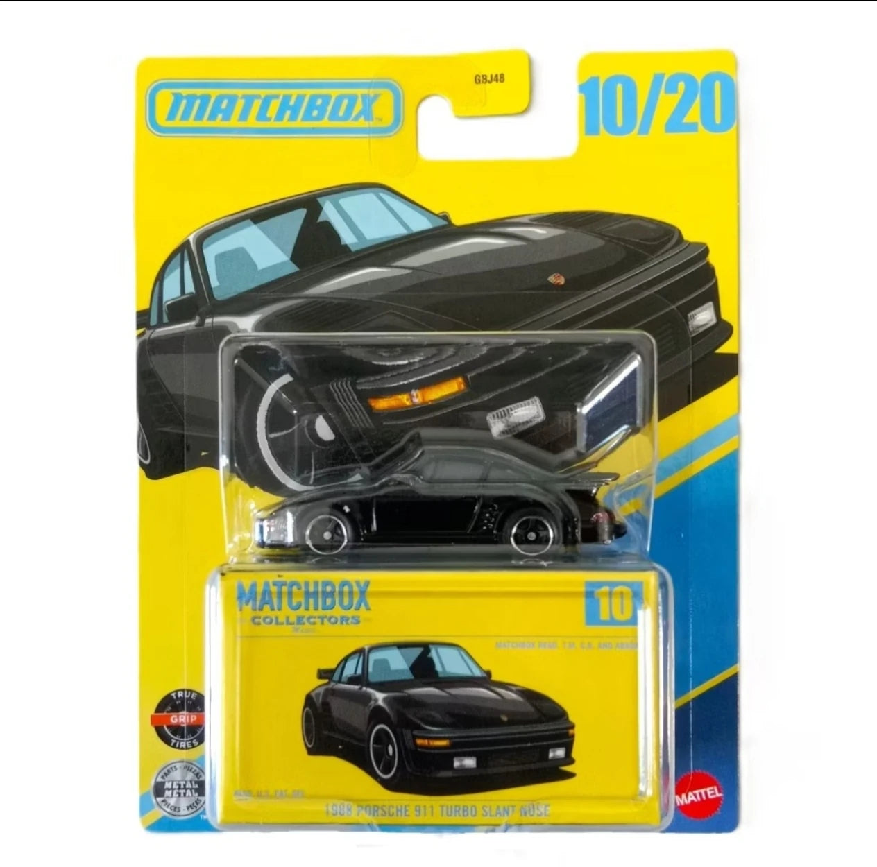 Matchbox 1988 Porsche 911 Turbo Slant Nose 1:64 Scale