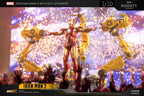ZD Toys Iron Man 2 (II) - Iron Man Mark 4 (IV) with Suit-Up Gantry Action Collectable Figure