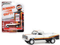 Greenlight- 1:64 Running on Empty Series 16 1981 Dodge Ram D-150 Pickup Truck White with Stripes "Mopar Direct Connection
