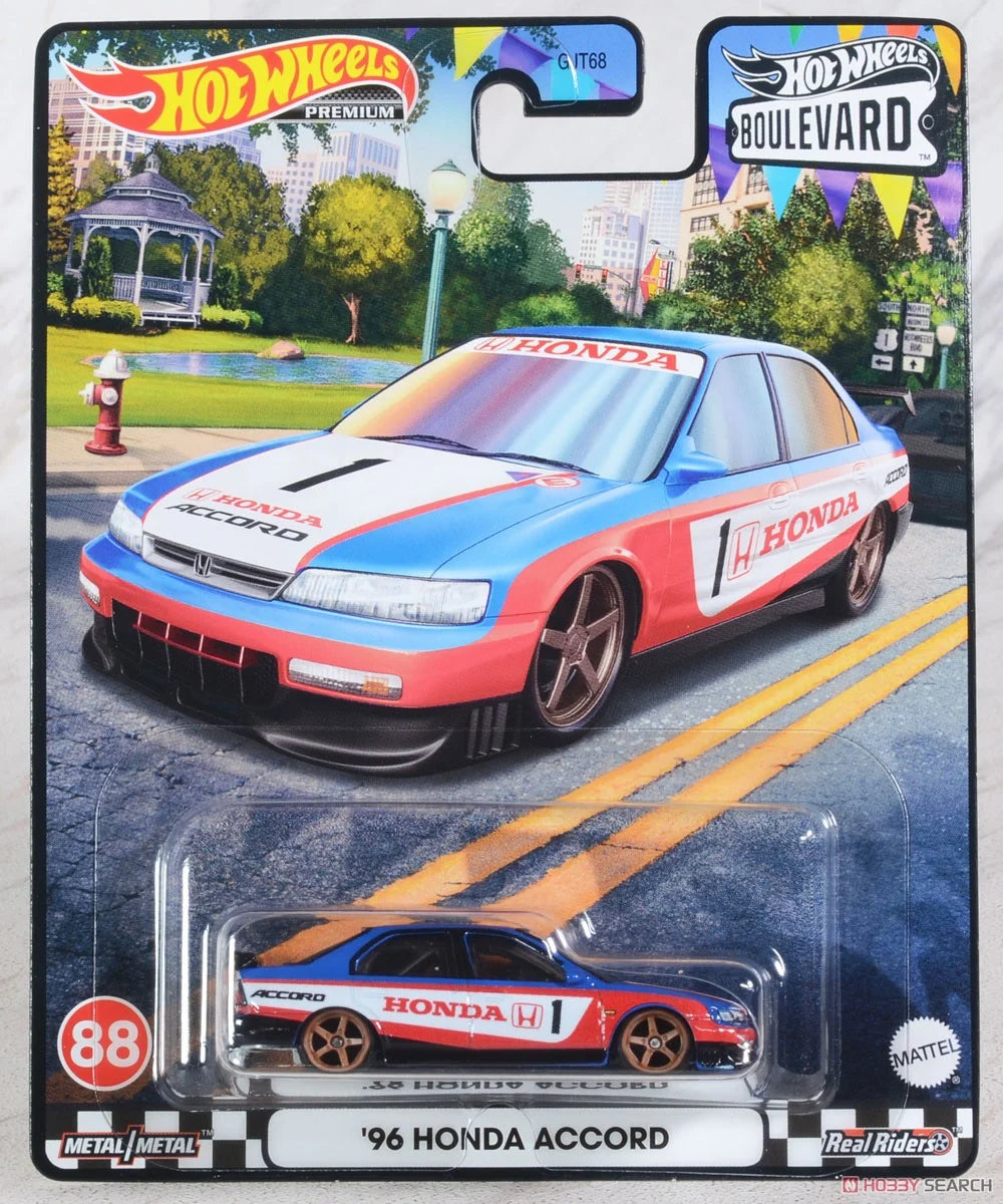 Hot Wheels Premium `96 Honda Accord Collectible Diecast