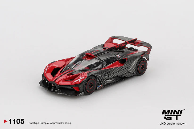 MINI GT  Bugatti Bolide Red