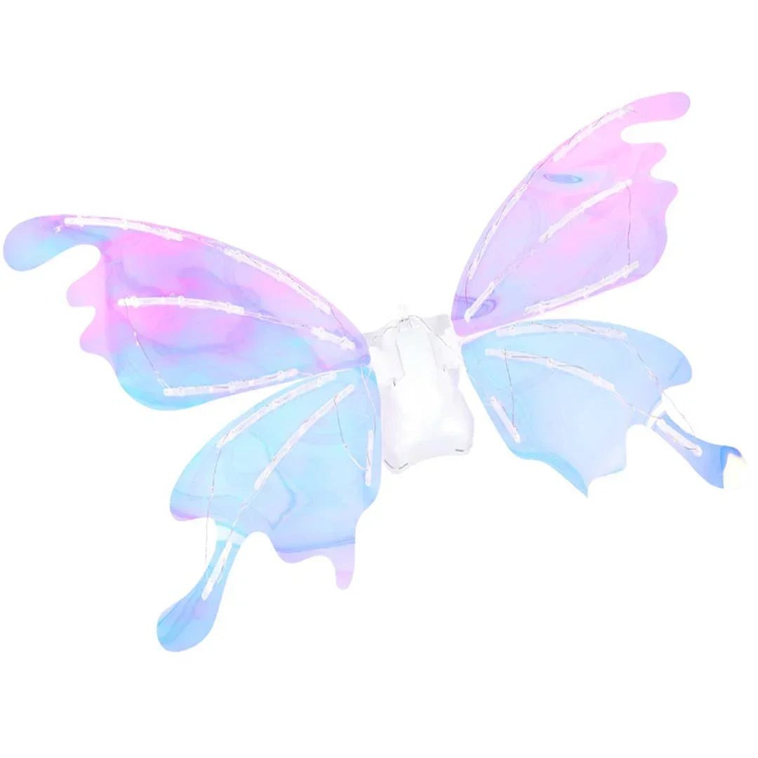 Enchanting LED Glowing Fairytale Wings – Perfect for Butterfly, Elf, and Fairy Costumes for Girls