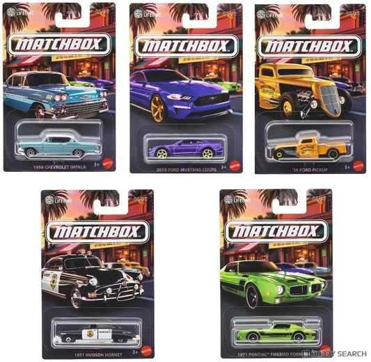 Matchbox Theme Assort - Local Cruisers ( Set Of 5 )