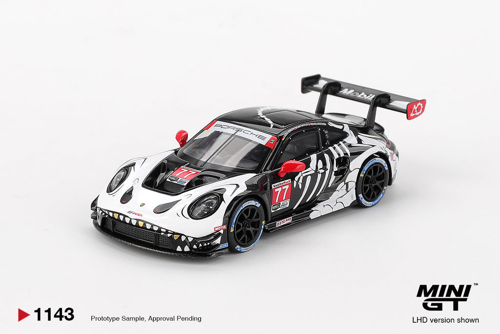 MINI GT Porsche 911 GT3 R #77 AO Racing 2025 IMSA Petit Le Mans