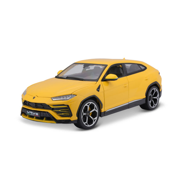 Bburago Lamborghini Urus Yellow 1:18 Diecast Model Front View Cocoland Toys