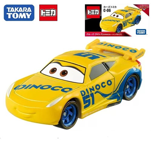 Takara Tomy Tomica Disney Pixar Cars Cruz Ramirez DINOCO C-06 Toy Car New in Box