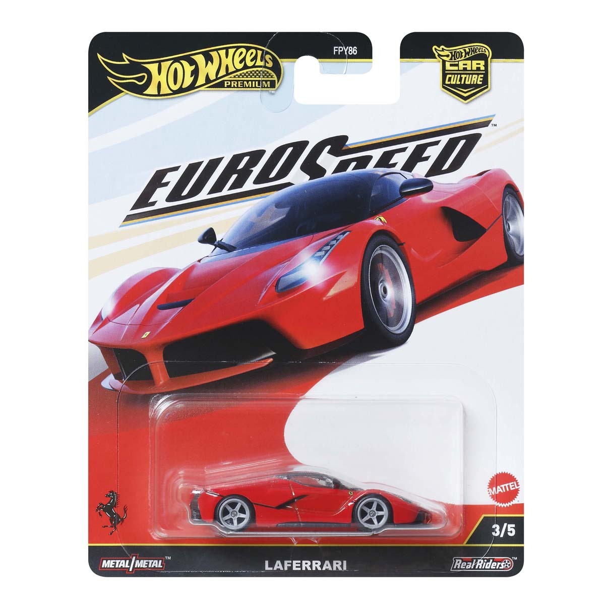 Hot Wheels Premium Car Culture EuroSpeed La Ferrari Collectible Diecast