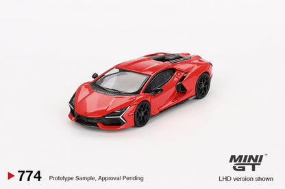 MINI GT Lamborghini Revuelto Arancio Dac Lucido