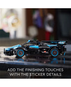 LEGO Technic Bugatti Bolide Agile Blue 42162 Building Toy Set for Kids Aged 9+