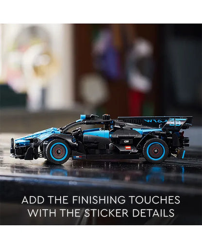 LEGO Technic Bugatti Bolide Agile Blue 42162 Building Toy Set for Kids Aged 9+