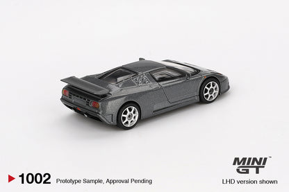 MINI GT Bugatti EB110 Super Sport Grigio Scuro