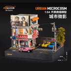 Urban Microcosm 1:64 Scale Convenience Store DIY Diorama Kit