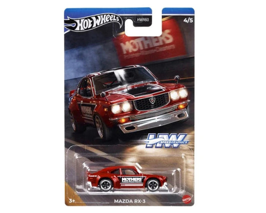 Hot Wheels Speed Graphics Edition Mazda RX-3