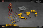 ZD Toys Iron Man 2 (II) - Iron Man Mark 4 (IV) with Suit-Up Gantry Action Collectable Figure