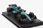Fernando Alonso Aston Martin AMR23 1:43 Scale Model Angle View Cocoland Toys