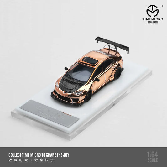 TimeMicro 1:64 Honda Civic Rose Gold