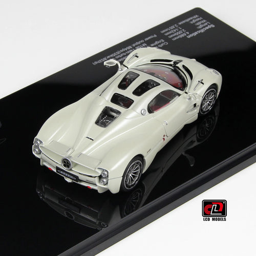 1/43 LCD Pagani Utopia (White) Full Open Diecast Car Model