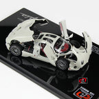 1/43 LCD Pagani Utopia (White) Full Open Diecast Car Model
