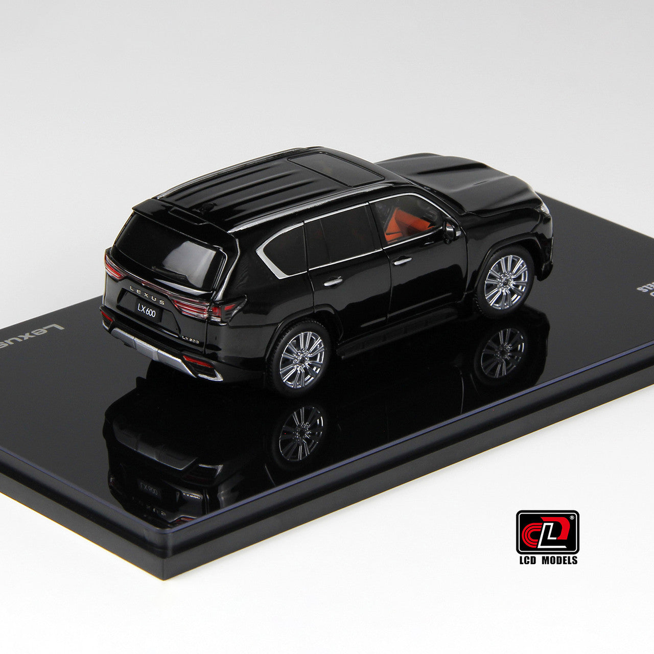 1/43 LCD Models Lexus LX600 (Black) Full Open Diecast Car Model