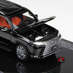 1/43 LCD Models Lexus LX600 (Black) Full Open Diecast Car Model
