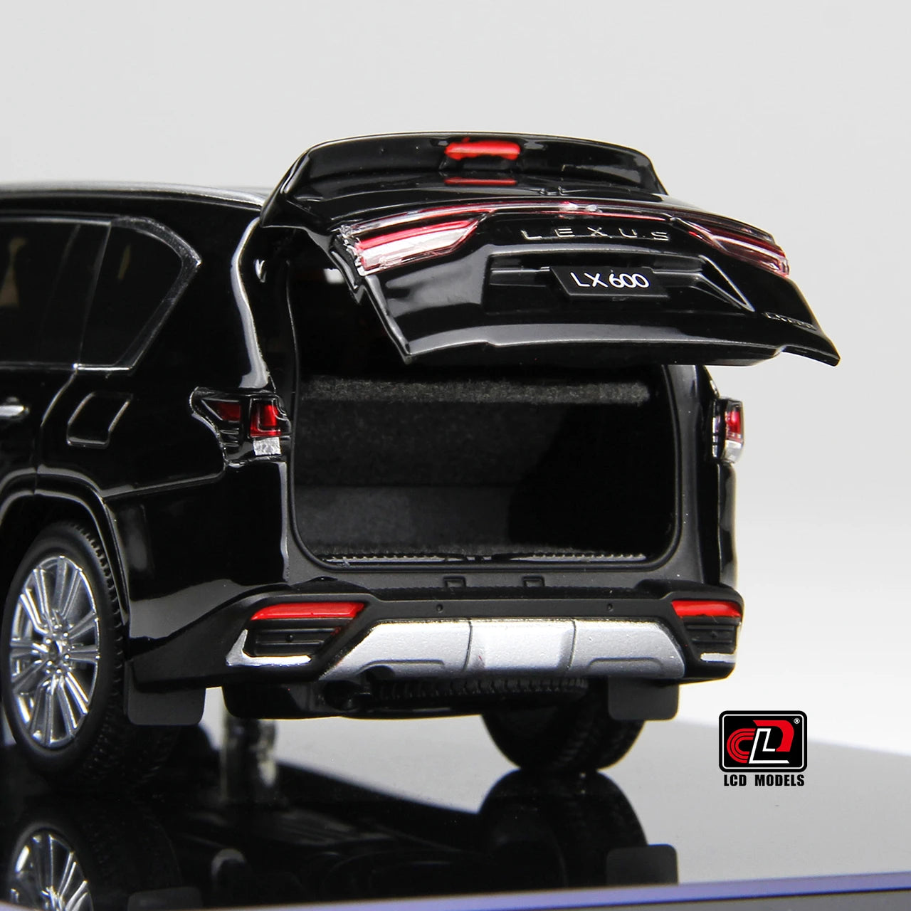 1/43 LCD Models Lexus LX600 (Black) Full Open Diecast Car Model