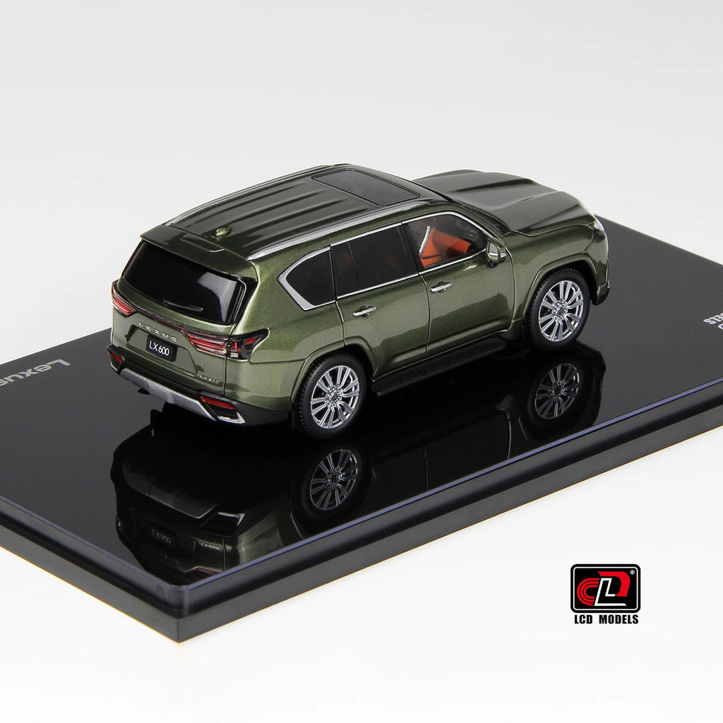 1/43 LCD Models Lexus LX600 (Green) Full Open Diecast Car Model