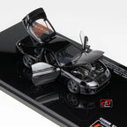 1/43 LCD Models Toyota Supra A80 (Black) Full Open Diecast Car Model