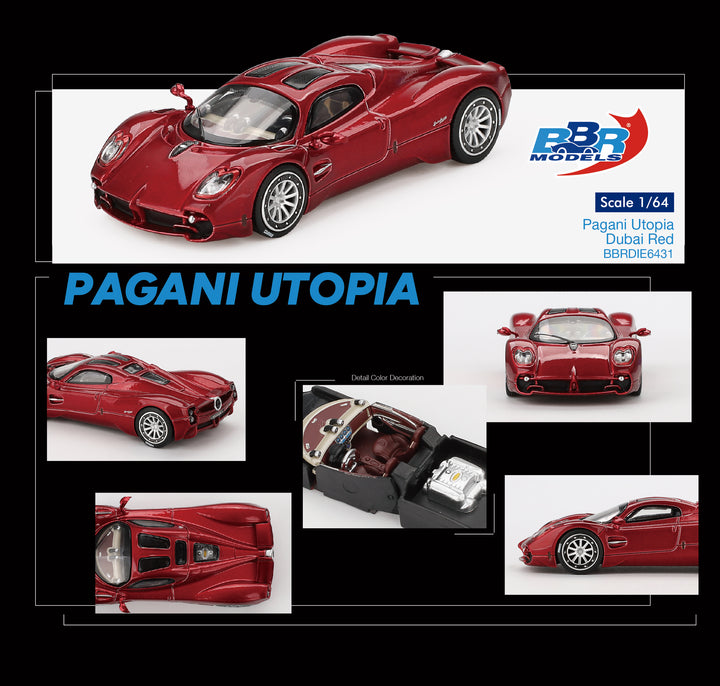 BBR Models 1:64 Pagani Utopia 1:64
