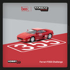 1/64 Tarmac Works Ferrari F355 Challenge Presentation (Red) Diecast Car Model