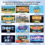 Sameo Gym Master Ring Fit Adventure - Free Entertainment and Fitness Video Games, with Leg Strap Accessories for Android & iOS Mobile Phones