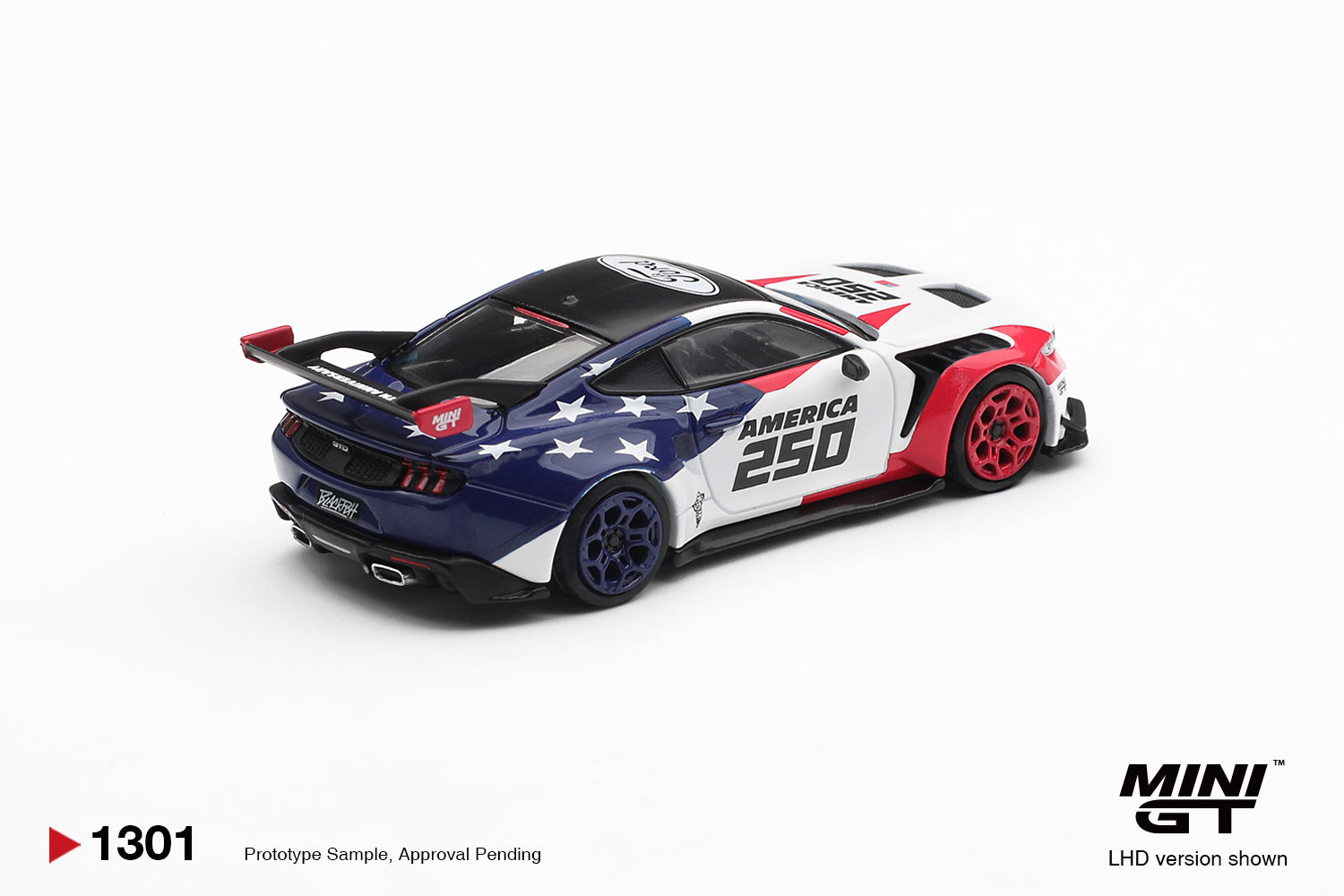 MINI GT Ford Mustang GTD America 250 USA Exclusive Blister