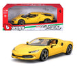 Ferrari 296 GTB Yellow Race And Play Model Car Cocoland Toys