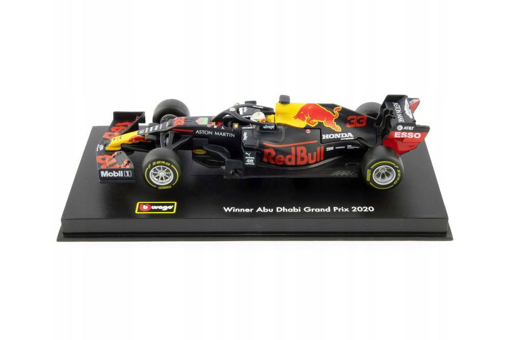 2020 Aston-Martin RB16 w/Driver, #33 Max Verstappen - Bburago 18-38053VERS - 1/43 scale Diecast Car Bburago