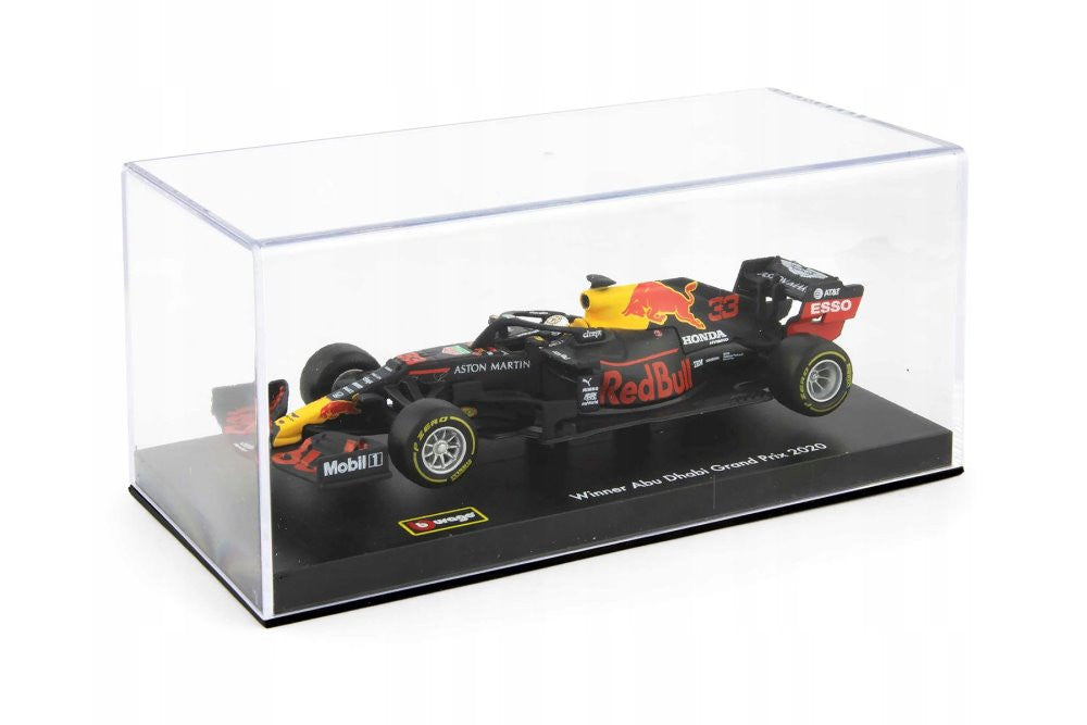 2020 Aston-Martin RB16 w/Driver, #33 Max Verstappen - Bburago 18-38053VERS - 1/43 scale Diecast Car Bburago