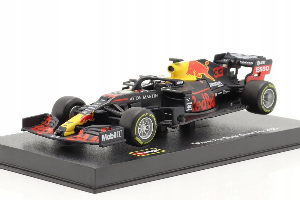 2020 Aston-Martin RB16 w/Driver, #33 Max Verstappen - Bburago 18-38053VERS - 1/43 scale Diecast Car Bburago