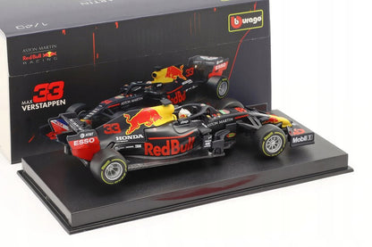 2020 Aston-Martin RB16 w/Driver, #33 Max Verstappen - Bburago 18-38053VERS - 1/43 scale Diecast Car Bburago
