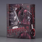 New Deadpool Action Figure Model Fully Body Movable Replacement Masks, Gloves, Weapons Exquisite Gift Box Set