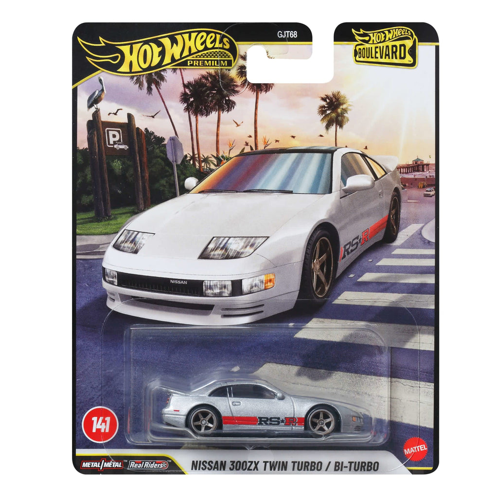 Cocoland Toyz Hot Wheels Boulevard Nissan 300ZX Twin Turbo premium die-cast car with collector packaging