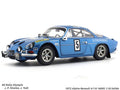 1972 Alpine Renault A110 1600S Olympia Rally 1:18 Solido diecast Scale Model collectible