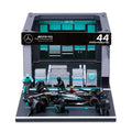 Bburago 1/43 Mercedes AMG F1 Team W15 2024 #44 Lewis Hamilton Diorama Play Set