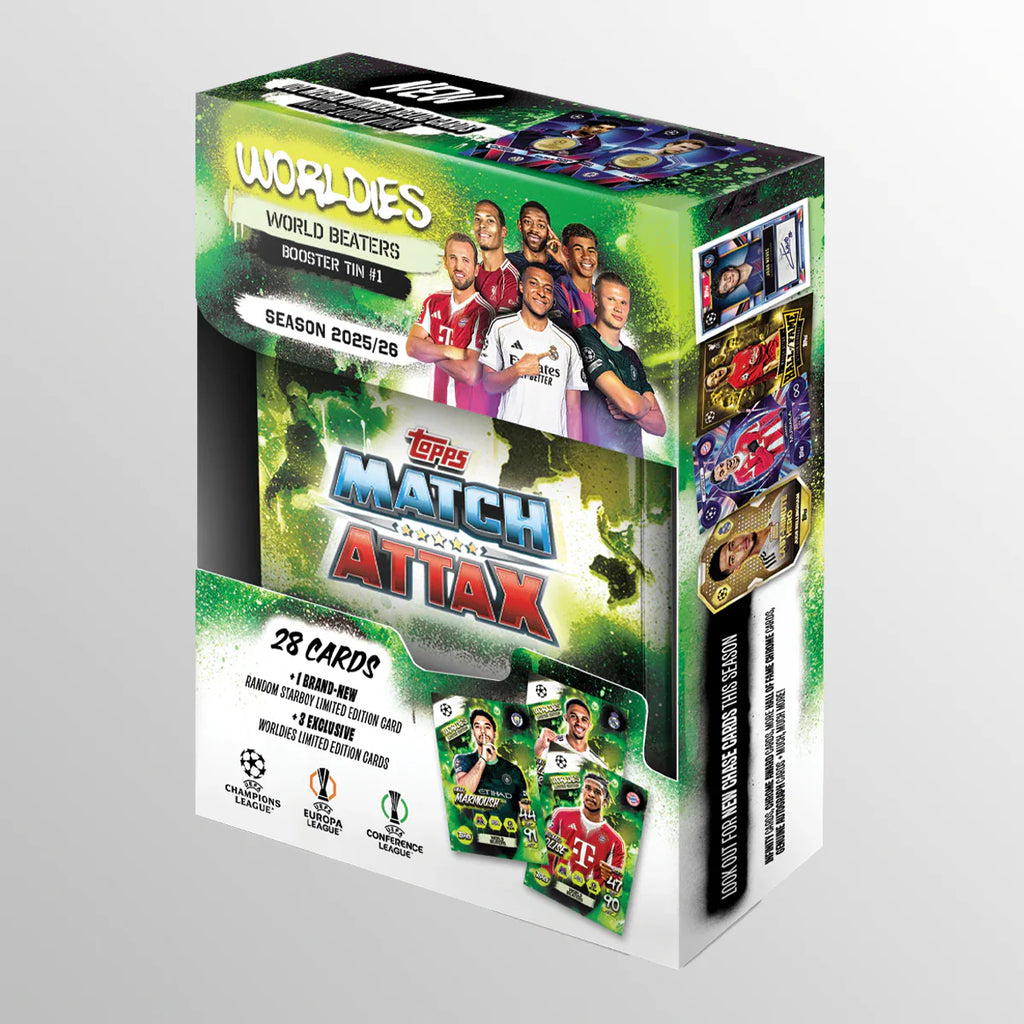 Match Attax 2025/26 - Booster Tin #1 - World Beaters