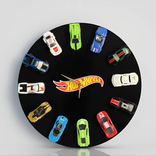 Premium Hotwheels Acrylic Diecast Clock