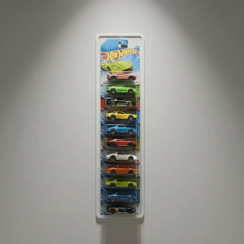 Cocoland Toys Hot Wheels vertical wall display organizer